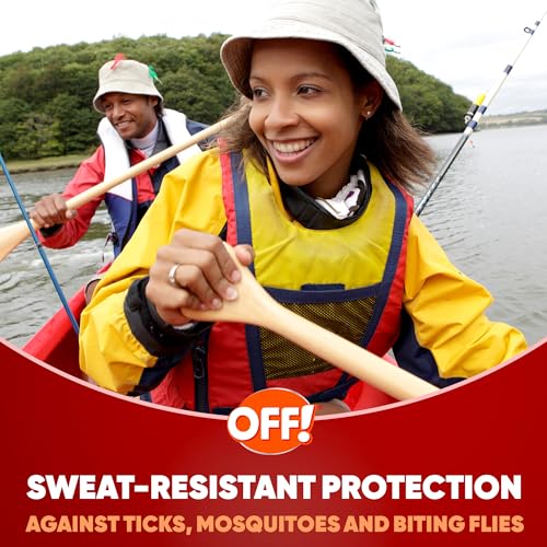 OFF! Active Insect Repellent Sweat Resistant Long Lasting Protection Repels Mosquitoes 6 Ounce (Pack of 12) - image 6