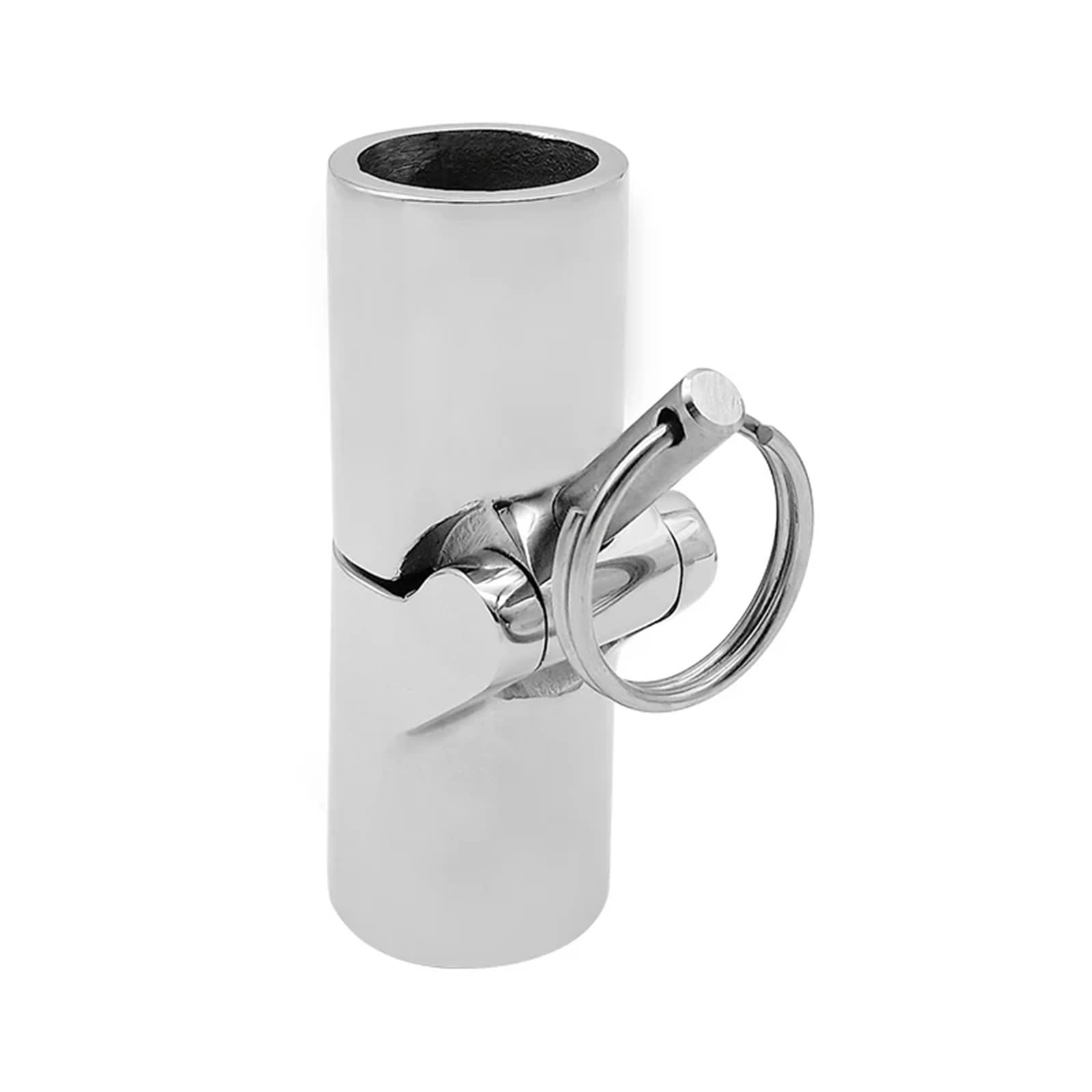 PPQIRU 2 PCS 316 Stainless Steel Folding Swivel Coupling Tube Pipe Connector Boat Hardware Marine Tops Fitting For Bedroom(25mm)