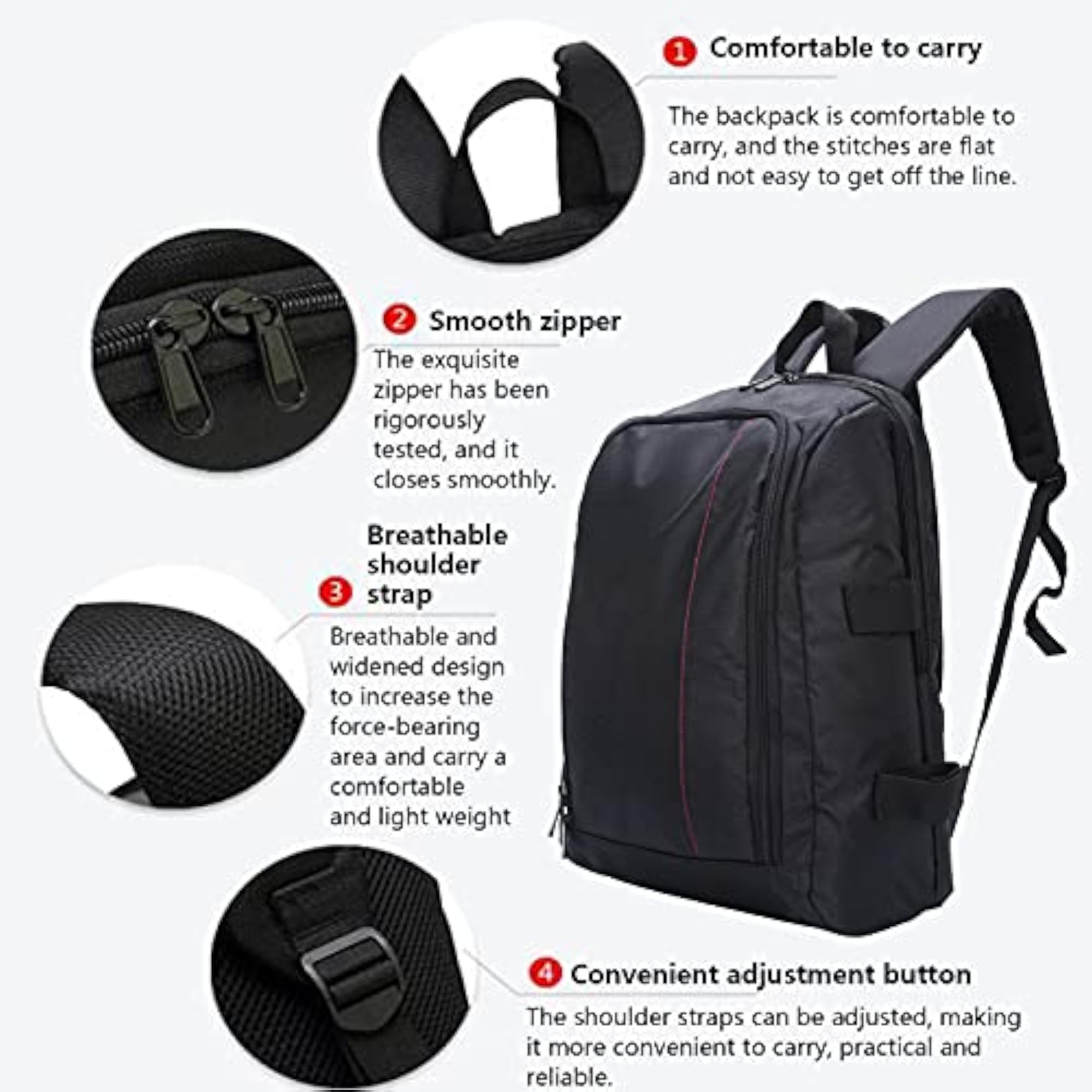 Practical Video Digital DSLR Camera Backpack, Portable