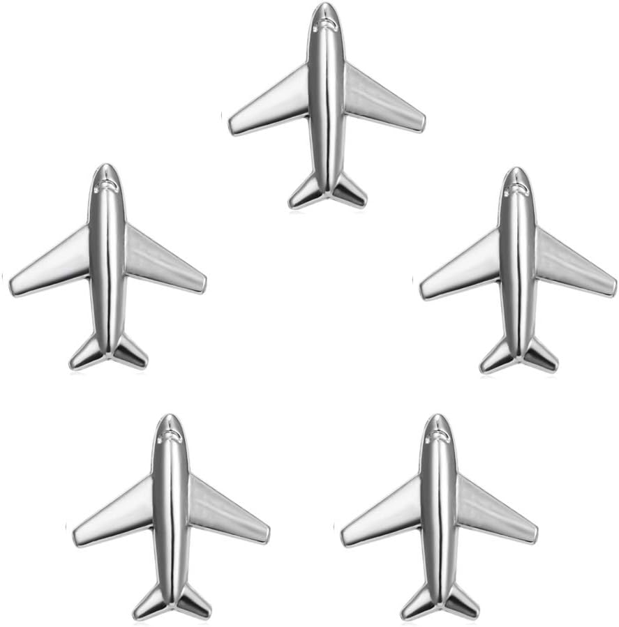 Airplane Brooch Pin Plane Smile Small Aircraft Brooch Lapel Pins Collar Badge for Backpack Shirt Bag Accessories