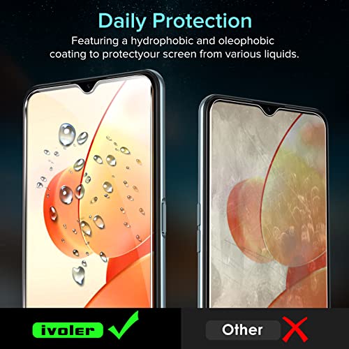 IVoler 3+2 Pezzi Vetro Temperato per Realme C31, 3...