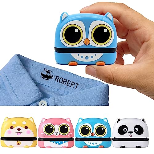 Stempel Kiddo Namensstempel Kinder Textil Wasserfest, Kinder Namen Stempel Kleidung, Waschmaschinenfest Textilstempel Personalisiert