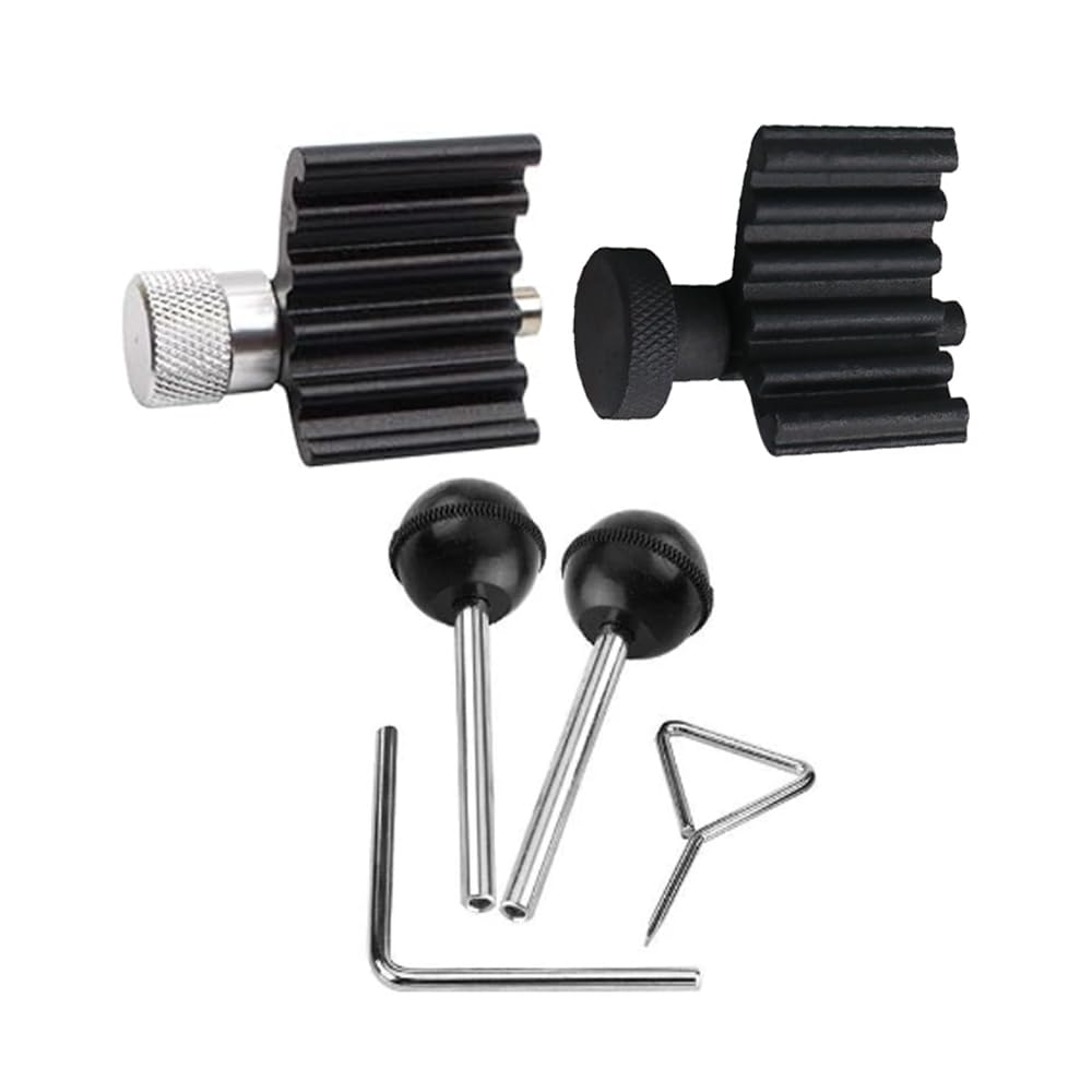 Set di Attrezzi per la Regolazione della Cinghia dentata,Kit utensile di temporizzazione del Motore Diesel Compatibile Adatto per VW TDi/Adatto per VW 1.2 1.4 1.9 2.0 TDi