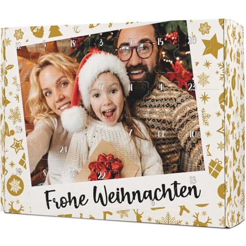 GRAVURZEILE – DIY Adventskalender zum Befüllen – Retro Foto –...