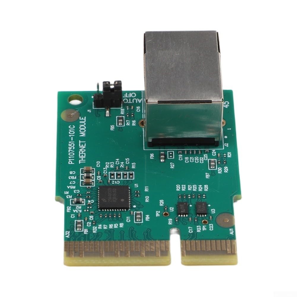 P1112640-015 Upgrade Ethernet Modul für Zebra ZD421 ZD421T ZD421D Drucker, Netzwerkschnittstellen-Kit mit Druckserver-Funktionalität, kompatibel mit 203dpi 300dpi Thermodruckern
