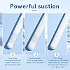 Linyuthia 4 Pcs Drying Stick for Toys Drying Rod Stick Diatomite Moisture Absorbing Clean Water Absorption Rod Diatomaceous Earth Desiccant for Home Laundry, White(Dot Style,6.3 x 0.6 Inch) #5