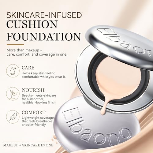 Joefuud Korean Cushion Foundation with Refill #23 Natural White — view 2