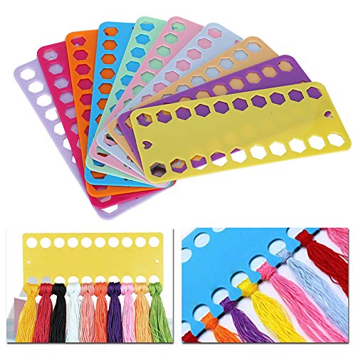 Natudeco Organizer per Filo da Ricamo 20 Pezzi, 20...