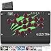GuileKeys GM-16 Mando de Arcade Game Stick sin Palanca, Joystick de Lucha con Todos los Botones para PS4/PS3/PC/Switch, con RGB Personalizado & Turbo & Hot Swap