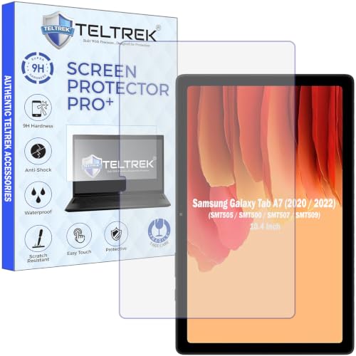 Image of Screen Guard Compatible With Samsung Galaxy Tab A7 2022 /2020 (10.4 inch Inch Tablet) Flexible Fiber Screenguard Not a Tempered Glass Screen Protector