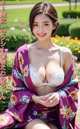 AI美女 セクシー着物たわわちゃん: たわわ