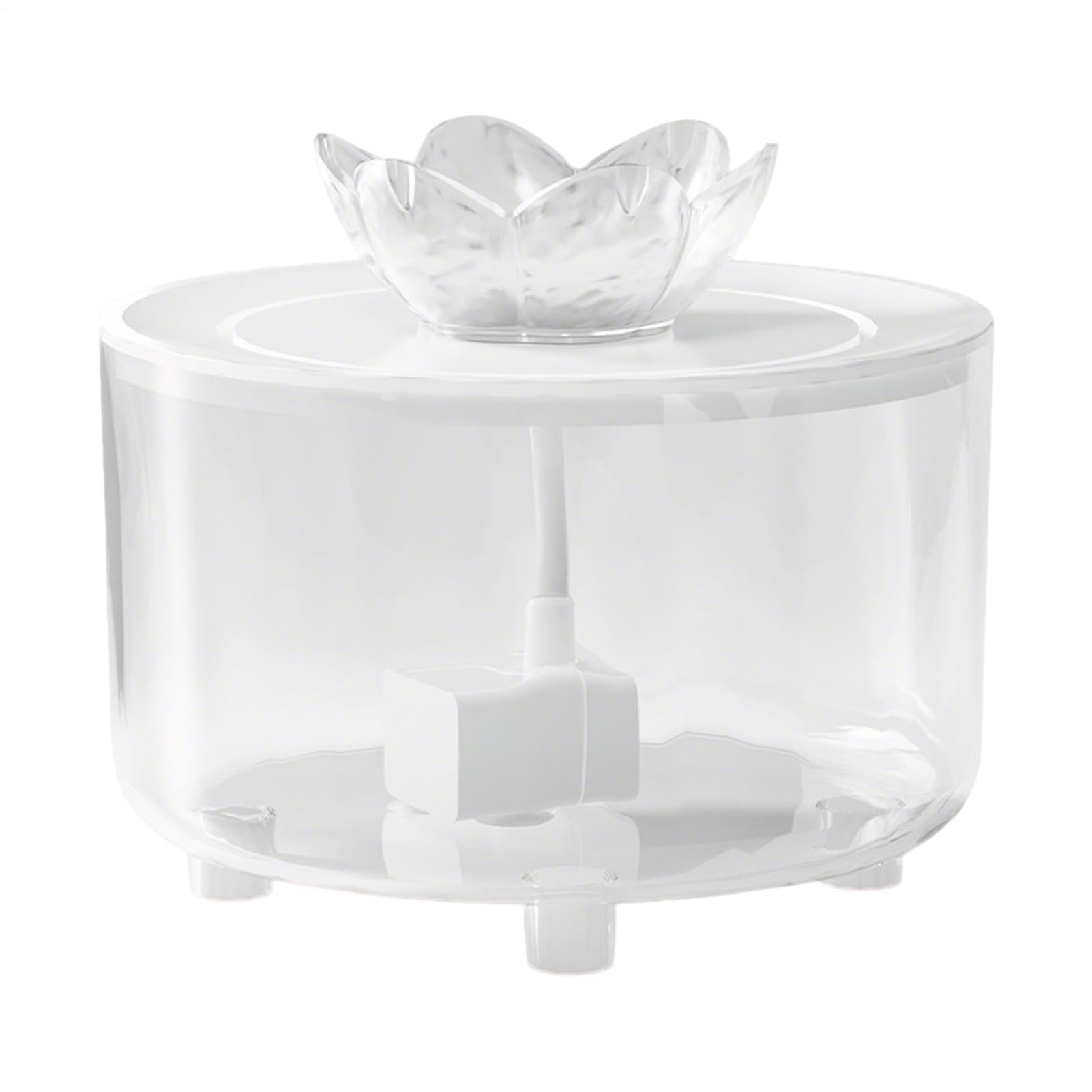 Tiajingzi Pet Water Fountain,Electric USB Plug-In Anti-Slip | Water Fountain for Cats Drinking,for Small to Large Breeds Living Room Bedroom Balcony Garage
