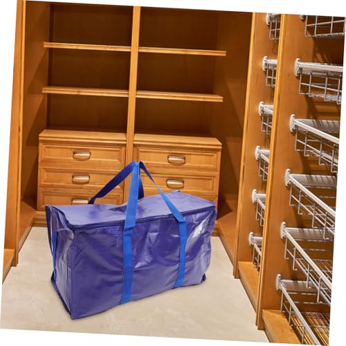 Grand contenant de rangement souple polyvalent avec fermeture éclair - 5