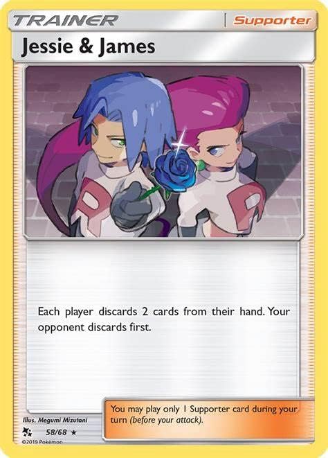 Jessie & James 58/68 - Destinos ocultos - Holo Rare - Tarjeta Pokemon