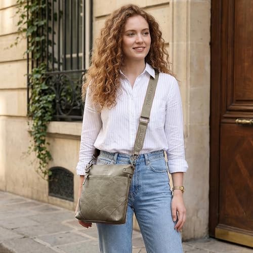 Image of TANTOMI Crossbody Bags for Women, PU Leather Hobo Purse Shoulder Handbags