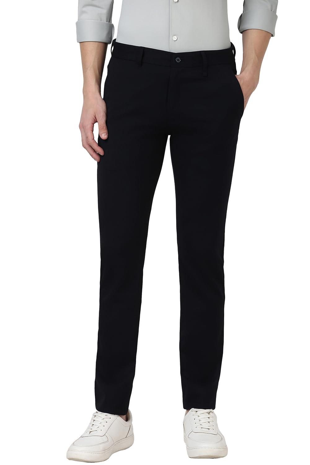 peter england Men Slim Fit Casual Pants-picture-20
