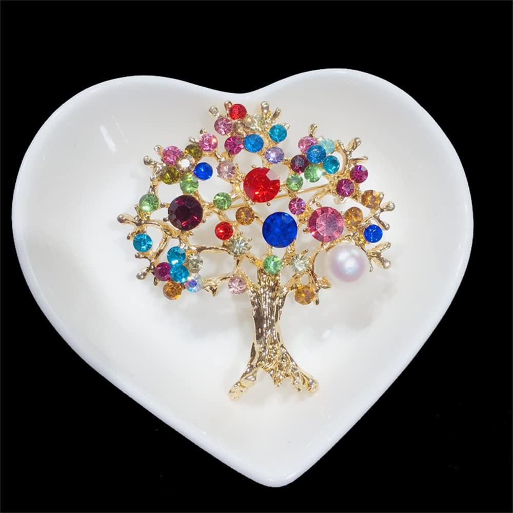 Bunte baumartige Perlenbroschbroschbrosch-Kostümzubehör Brosche brosche Damen Cork Pearl Brosche Perlhaut Corsage Corsage Corsage