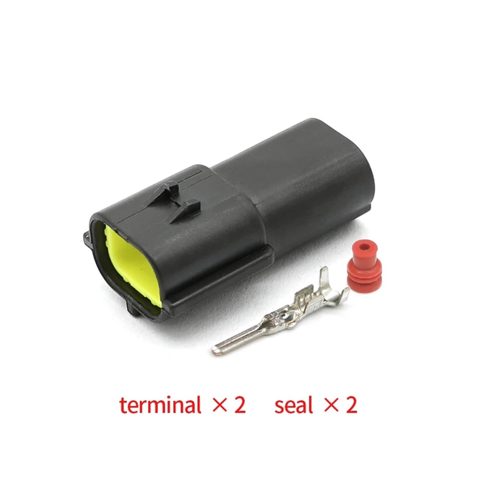 トルネコ様　CH4 2個 Amazon | 1 セット 174352-2 AMP 2Pin 自動車コネクタオスメス防水