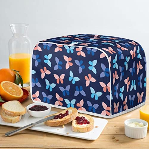 Seanative Butterfly Print 4 Slice Toaster Oven Cover Kitchen Small Microwave Oven Protector Dustproof And Stain Resistant #TOP3