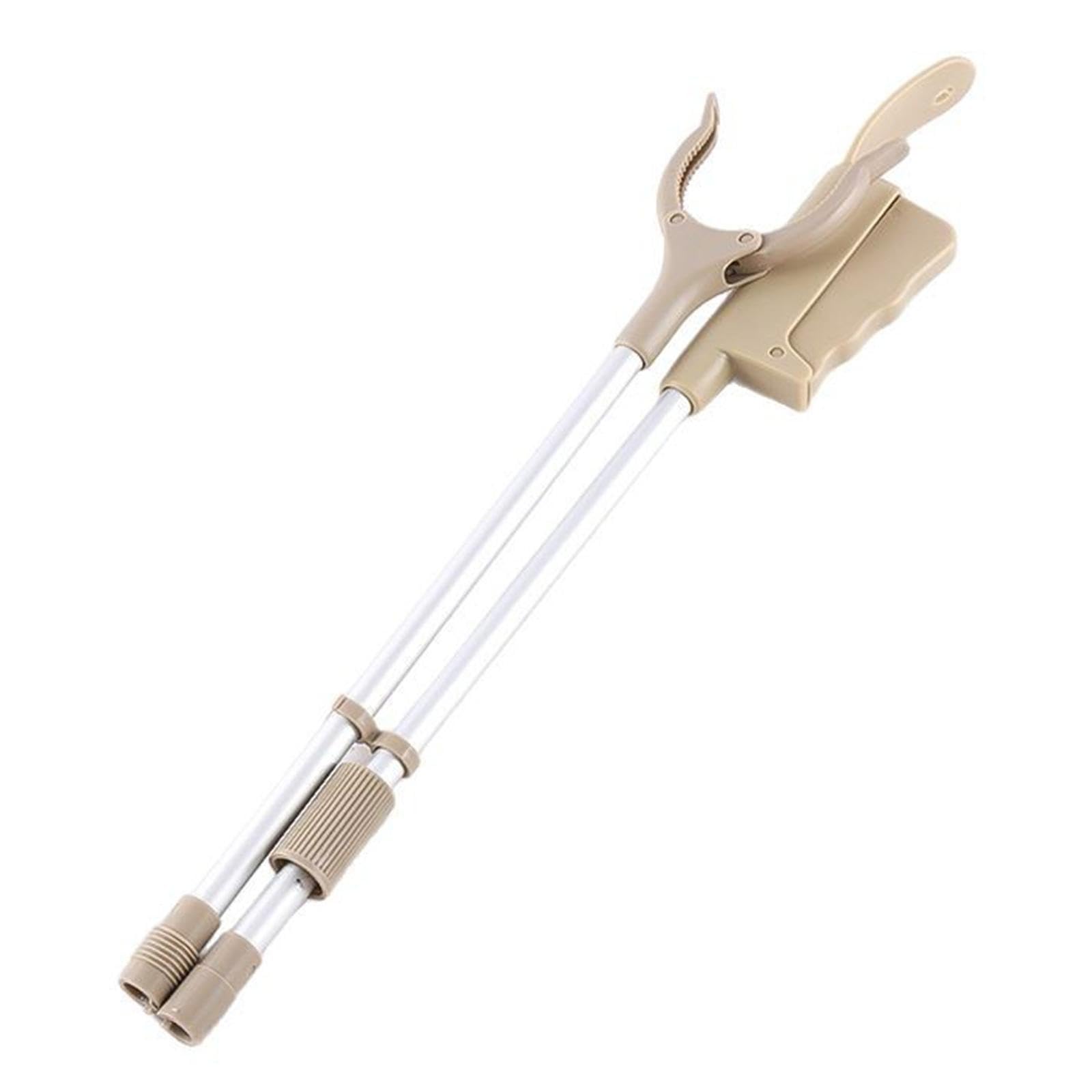 MERISHOPP Reacher Grabber Reaching Aid Pick up Grab Tool for Living Room Street Hiking Brown Handle-image-42