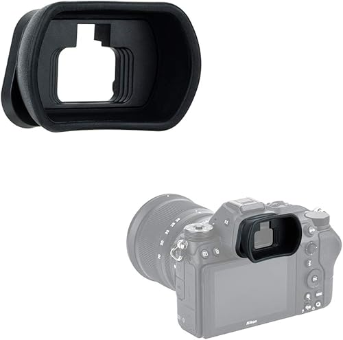 Kiwifotos DK-29 ocular largo y suave visor ocular para Nikon Z5 II Z5II Z6III Z6 III Z7II Z7II Z6II Z6II Z6 II Z6 II Z7 Z6 Z5 cámaras sin espejo,