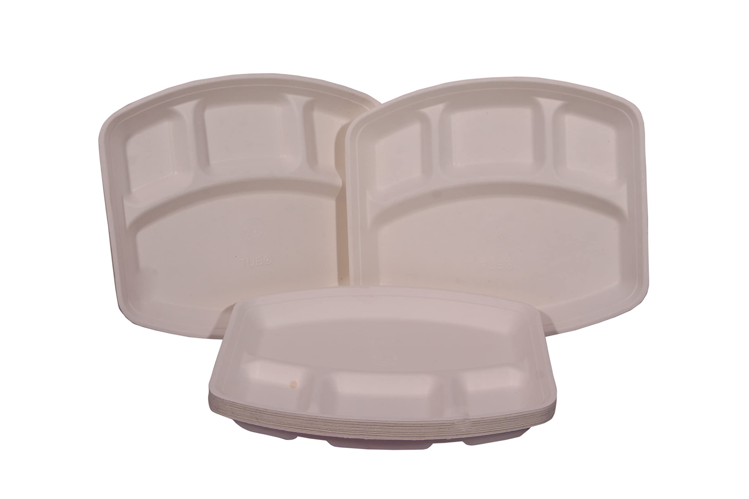 Marc Sugarcane Plates - Biodegradable & Compostable -2 Marc Sugarcane Plates - Biodegradable & Compostable -2