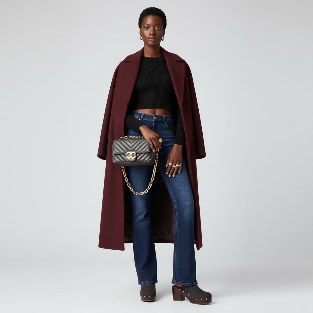 CUSHIONAIRE Women's Guest Faux Wood Clog with Memory Foam Padding, Wide Widths Available - Image 6