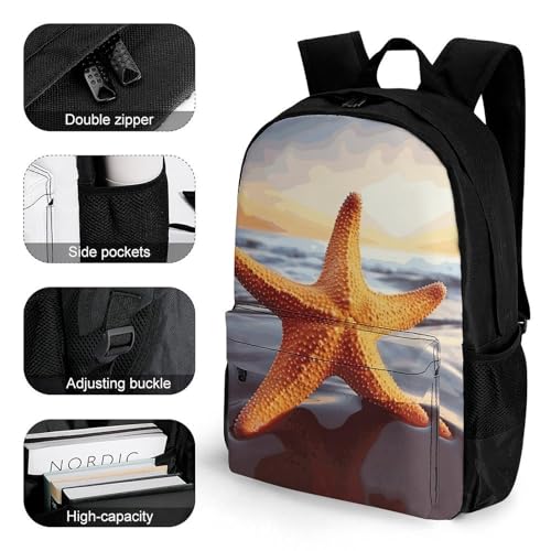 Mochila deportiva ligera Starfish para mujeres y hombres miniatura 3