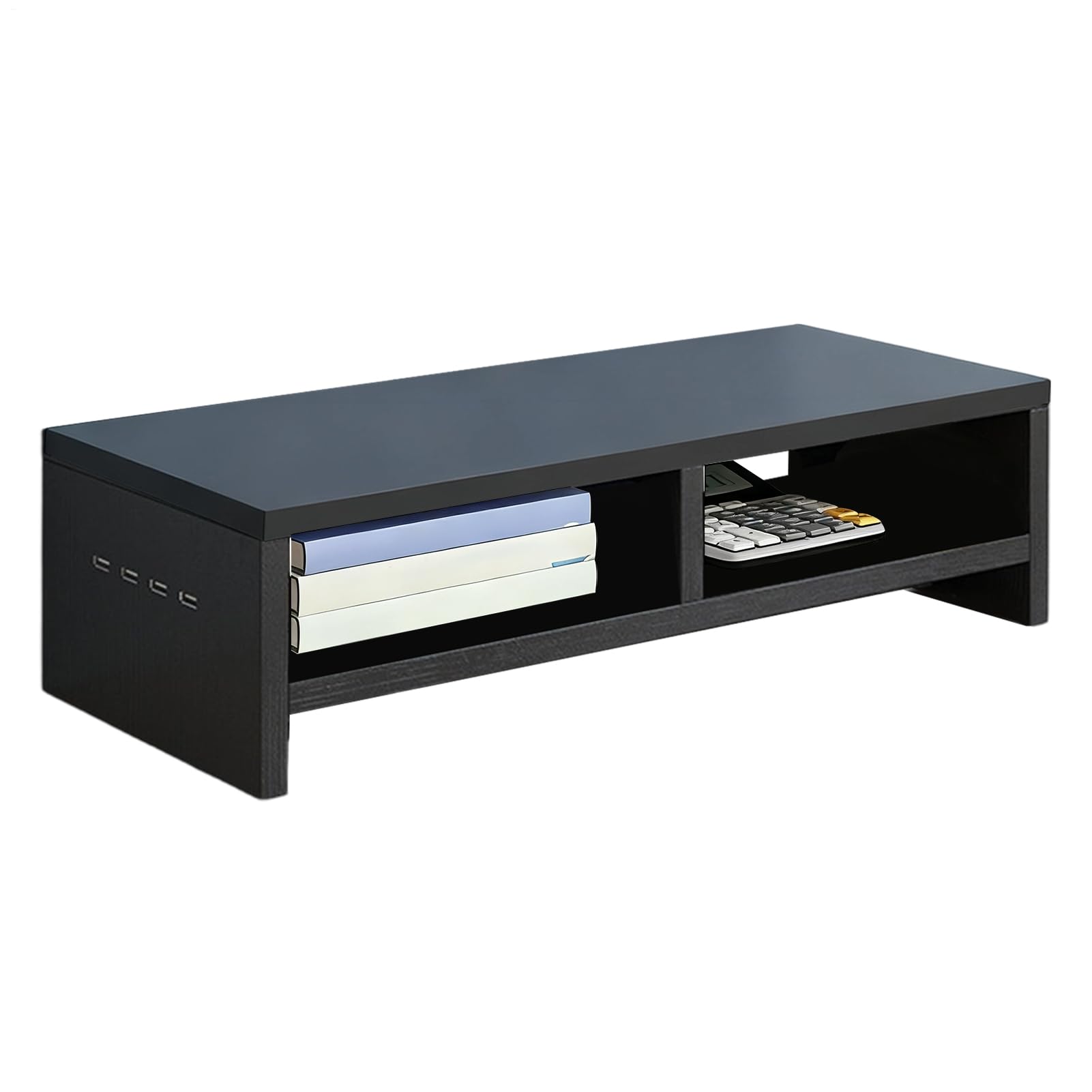 Supporto Per Monitor Per Scrivania Organizzatore Da Scrivania A 2 Livelli | Supporto Per Monitor Computer E Stampante Per Computer Portatile Elettronica Ufficio Domestico Studio Lavoro Dormitorio