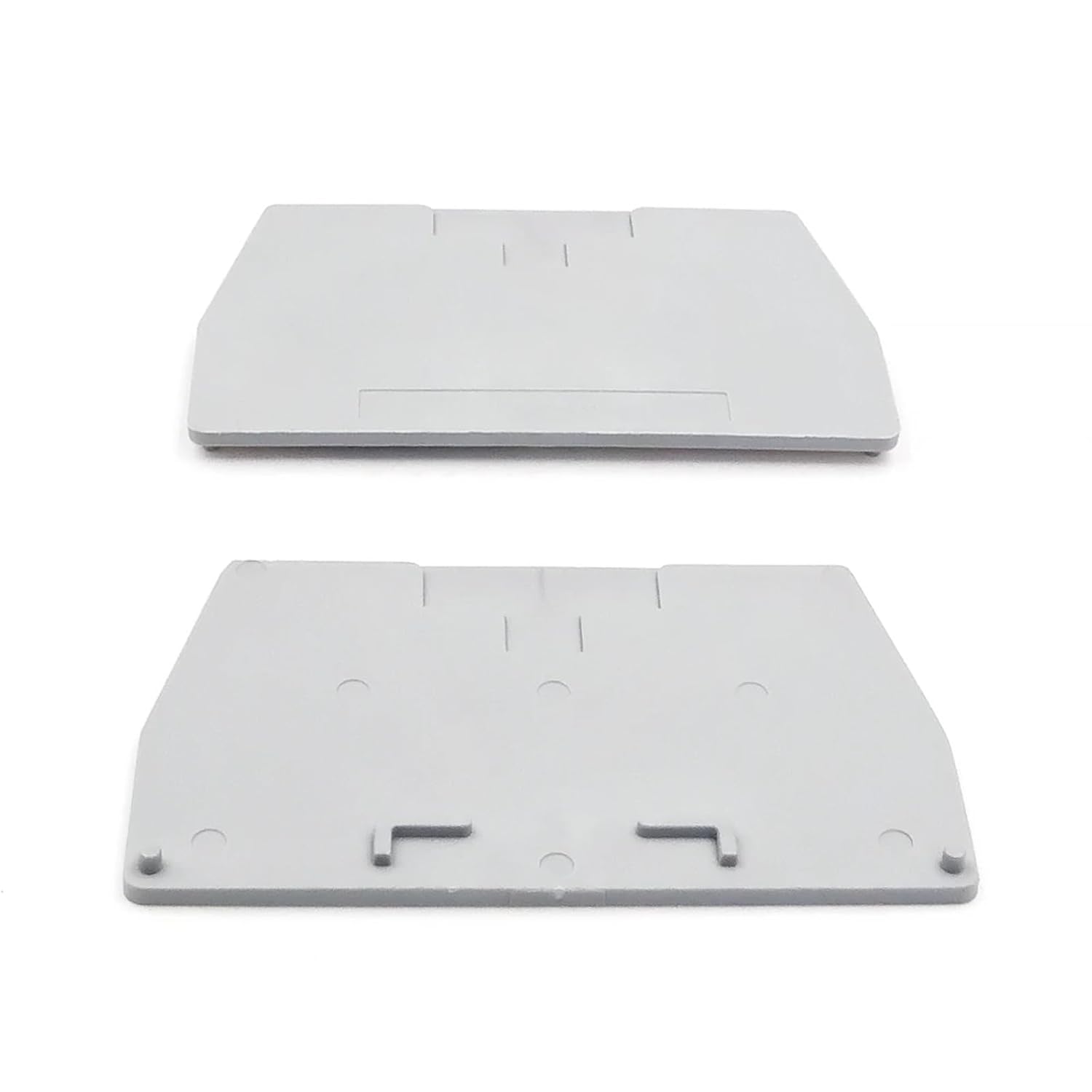 10Pcs D-URTK/S DIN Rail Terminal Block Insulation Plate for Safe Electrical Connections