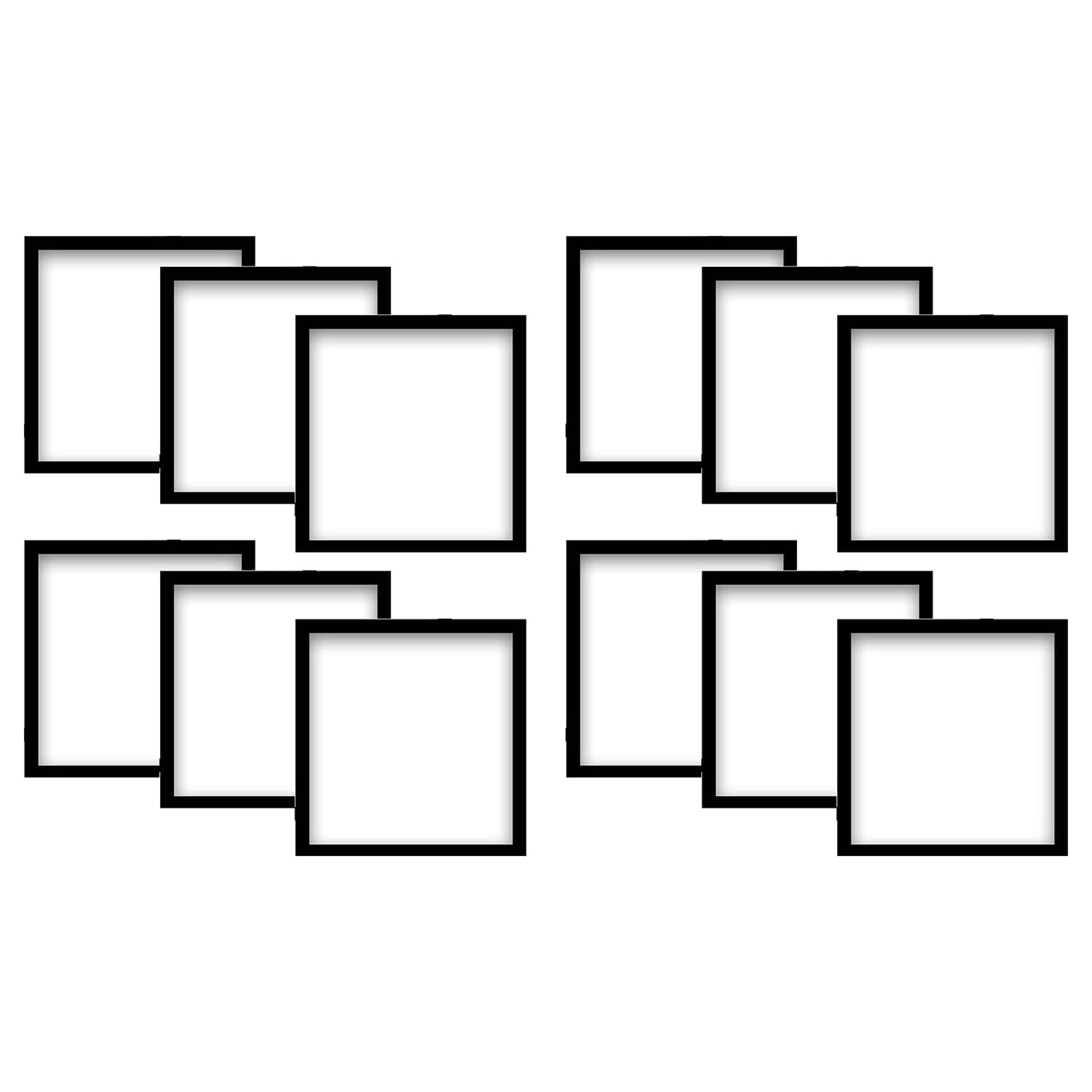 Cadre peinture diamant 25x25 pour décorer la chambre des enfants | Lot de 12