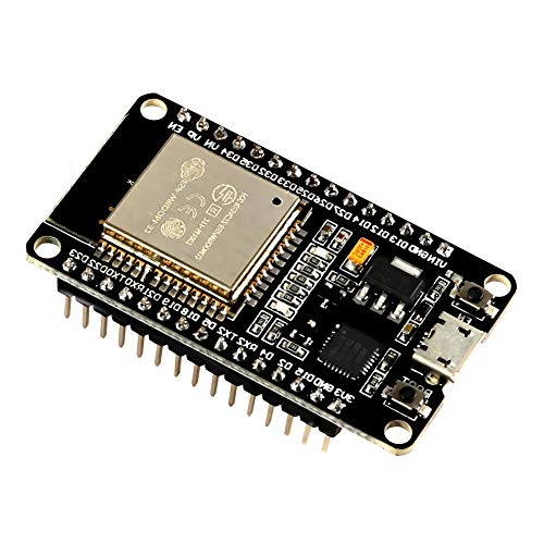 MELIFE 5 Pcs ESP32 ESP-32S Development Board 2.4GHz Dual-Mode WiFi + Bluetooth Dual Cores Microcontroller Processor Integrated with ESP32s Antenna RF AMP Filter AP STA for Arduino IDE