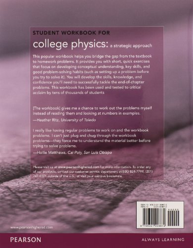 Student Workbook for College Physics: A Strategic Approach Volume 2 (Chs. 17-30) - Image 2
