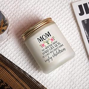 Giftsformomfromdaughtersonbirthdaygiftsmothersdaygiftsforstepmommotherinlawelderlymomsoywaxcandlessoywaxmomugly Urban Country Home Decor Gifts for mom from daughterson birthday gifts mothers day gifts for step mommother in lawelderly mom soy wax candles soy wax mom ugly urban country home decor