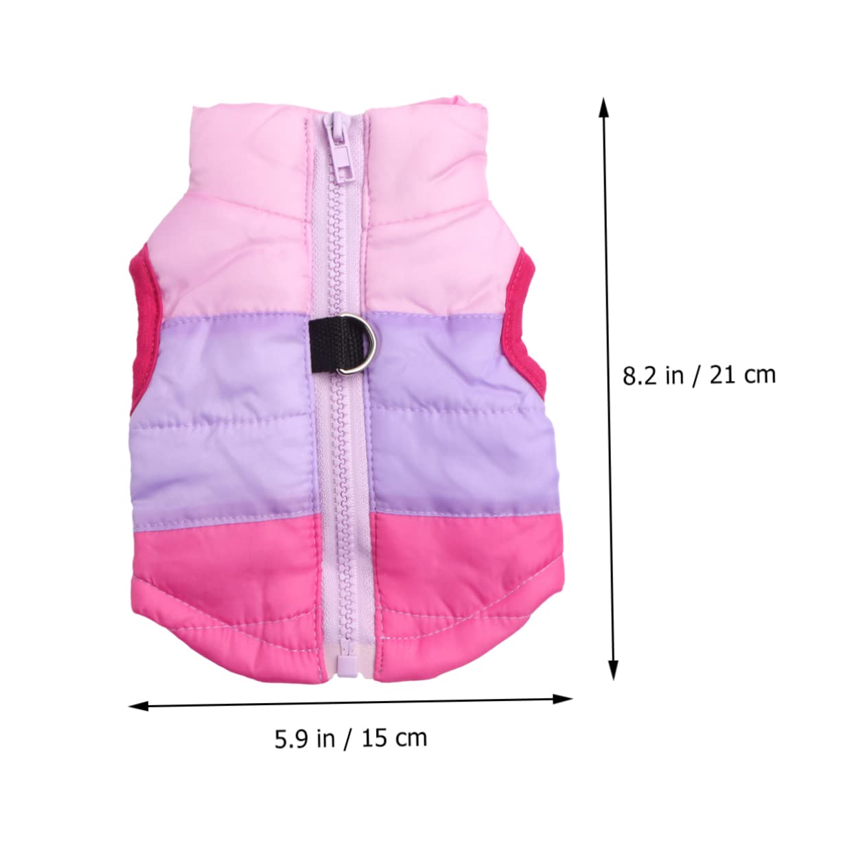 3stücke Pet Dog Winter Weste wasserdichte Warme Hundejacke Für Kleine Hunde Xs Rosy Für Und Sportliche Aktivitäten Im Herbst Und Winter