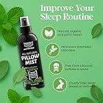 Aromasong Eucalyptus & Wild Mint Pillow Spray - All Natural Calming Linen & Bedtime Mist for Deep Sleep - Aromatherapy Essential Oils for Sleeping - Image 2