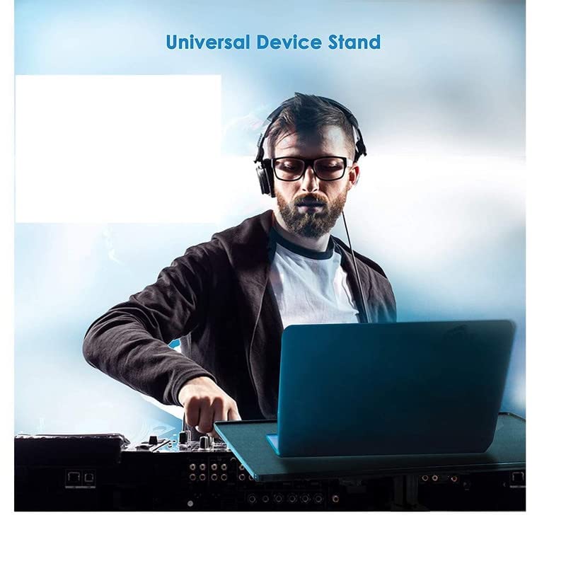 Image of Projector Floor Stand Min 4 ft - Max 6 ft Adjustable from The Ground with Holding Tray & Two Grip Belt- Design-11