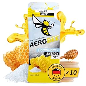 AEROBEE Energy Liquid Gel Honig & Salz 10x26g