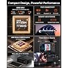 Beelink Mini PC, SER5 MAX Ryzen 7 7735HS (8C/16T, Turbo 4.75GHz), 24GB LPDDR5 RAM 500G PCIe4.0 SSD, Mini Desktop Computers Support 4K Triple Display/WiFi 6/BT5.4/DP+HDMI+USB-C/RJ45 2.5G LAN