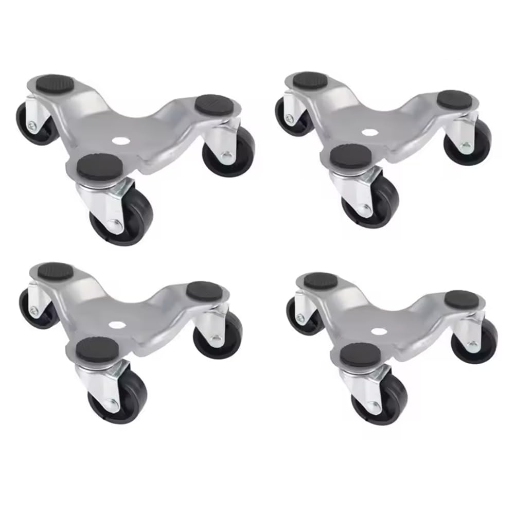 Jnchdghwa Triangular Iron Furniture Transport Mover Heavy Duty Steel for Cabinet Heavy Object Mover Dollies Wheel