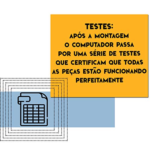 Pc Gamer Intel Core i5, 8GB Ram, GT 1030 2GB, HD SSD 480GB, Fonte 500w, Gabinete com LED - MEGA - glide