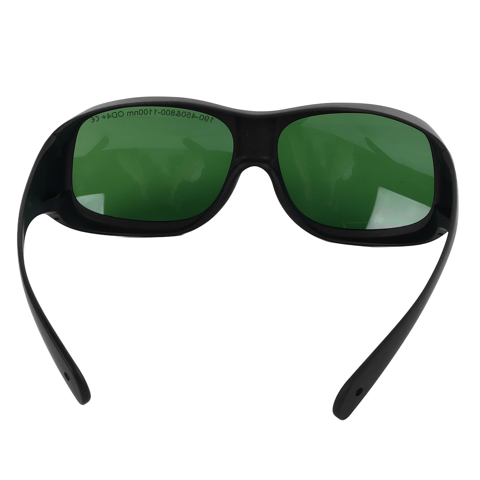 Laserowe Okulary Ochronne 1064nm Wysoka przepuszczalność Antylaserowa Ochrona Oczu dla Urządzenia OPT Beauty TR90 Materiał Czarna Ramka Zielona Soczewka OD4, do Zabiegów Upiększających