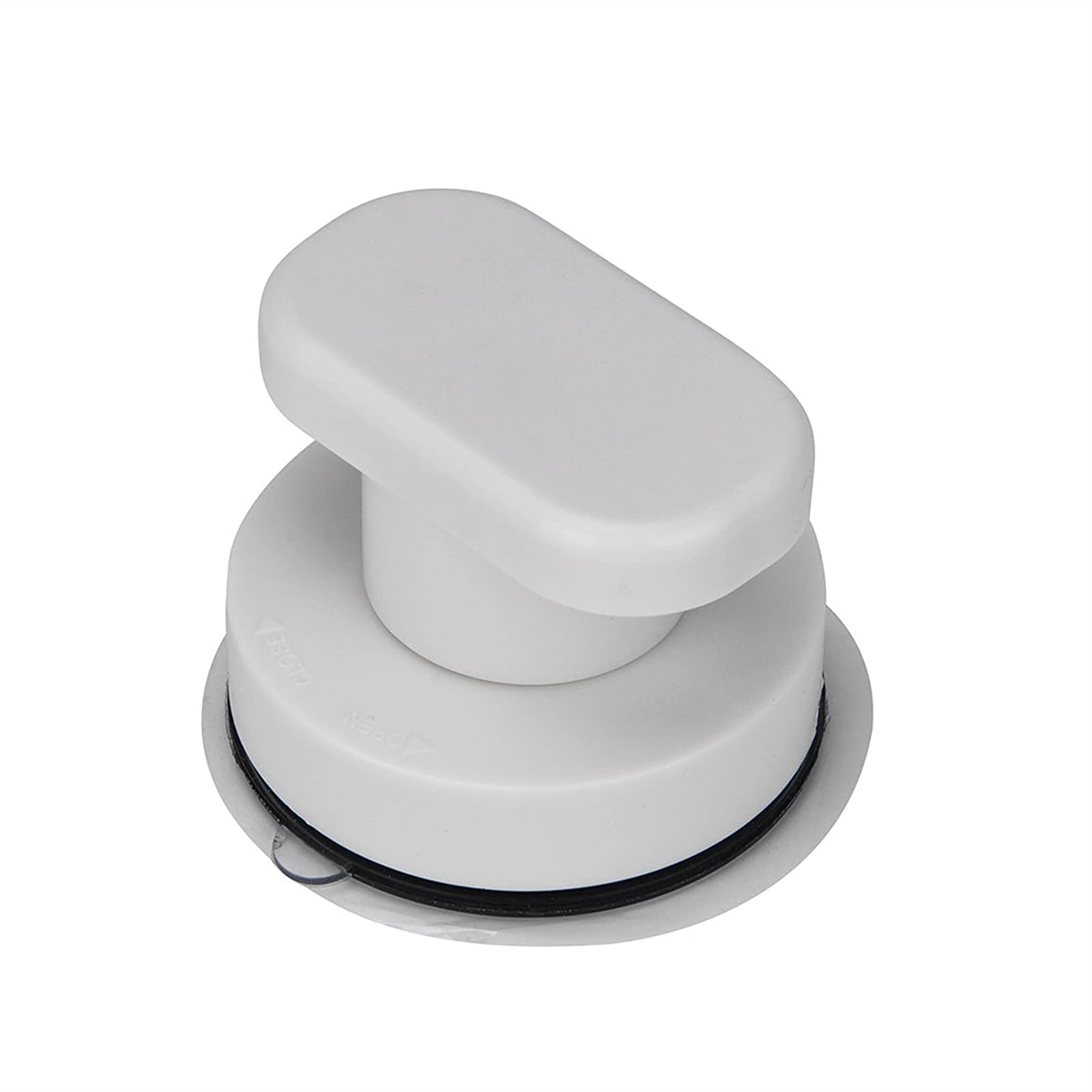 Poignée ventouse avec grip antidérapant pour baignoire