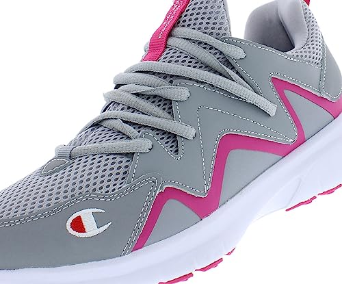 Champion Ripple A Girls Shoes Size 5.5, Color: Grey/Pink3