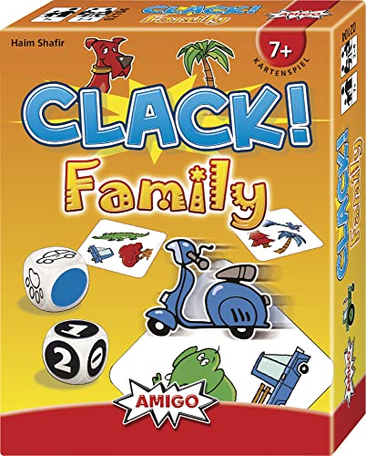 AMIGO Spiel + Freizeit 02104 Clack Family Kartenspiel