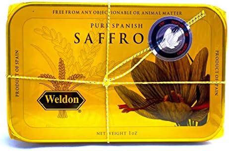 Pure Spanish Saffron 1oz Tin Kosher Certified
