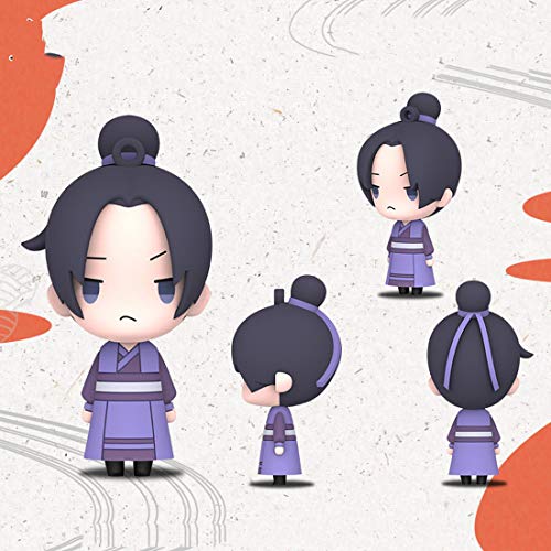 魔道祖師風 キーチェーン 魏無羨 藍忘機 魔道祖師グッズ キーホルダー イベント グッズ キーチェーン 日常 コスチューム道具 萌えグッズ かばん掛け 車 家 鍵 バッグ小物 脱落防止 紛失防止 取付簡単 小物 雑貨 アクセサリー プレゼント (江澄, 6*3cm) 魔道祖師風 キーチェーン 魏無羨 藍忘機 魔道祖師グッズ キーホルダー イベント グッズ キーチェーン 日常 コスチューム道具 萌えグッズ かばん掛け 車 家 鍵 バッグ小物 脱落防止 紛失防止 取付簡単 小物 雑貨 アクセサリー プレゼント (江澄, 6*3cm)