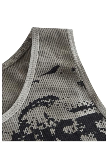 SOLY HUX Women's Graphic Tank Tops Y2k Gothic Scoop Neck Sleeveless Tops Summer Going Out Top4