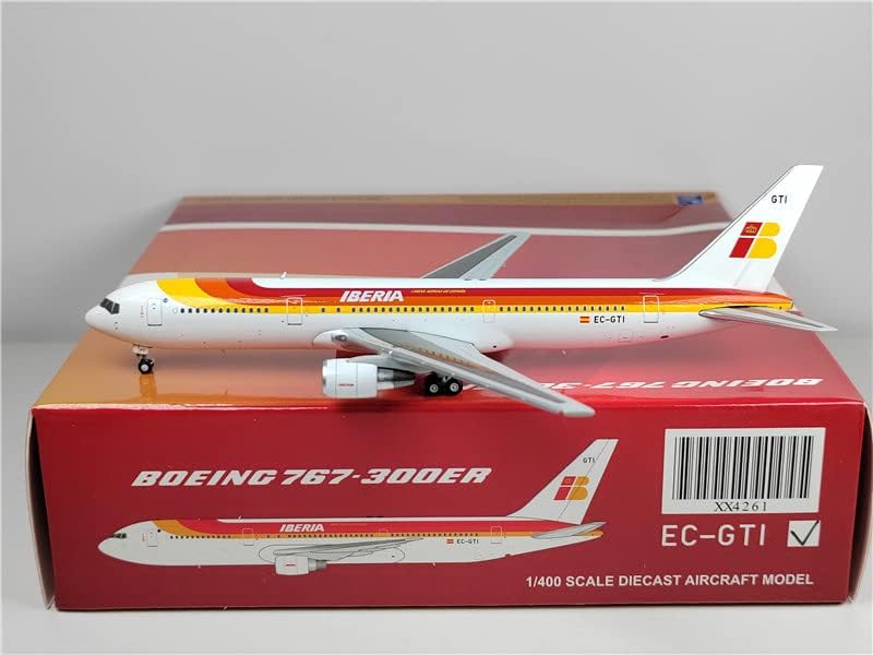 ACE HOBBY for JC Wings for Iberia for Boeing B767-300 EC-GTI 1:400 Aircraft Pre-Built Model