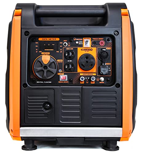 WEN 56400iX 4000-Watt Inverter Generator with Fuel Shut-Off and CO Shutdown Sensor, Black - Image 4